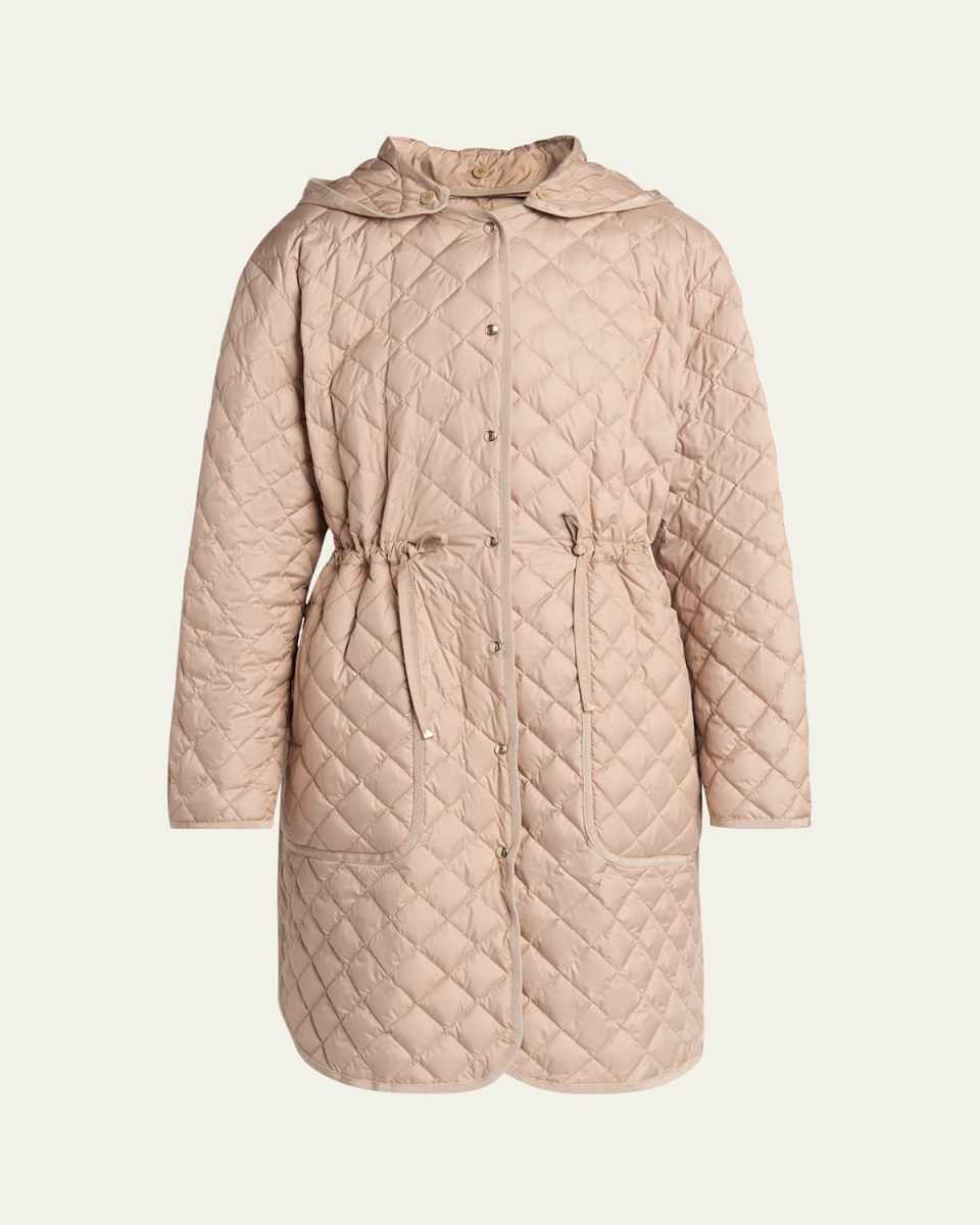 Etelan Quilted Down Parka